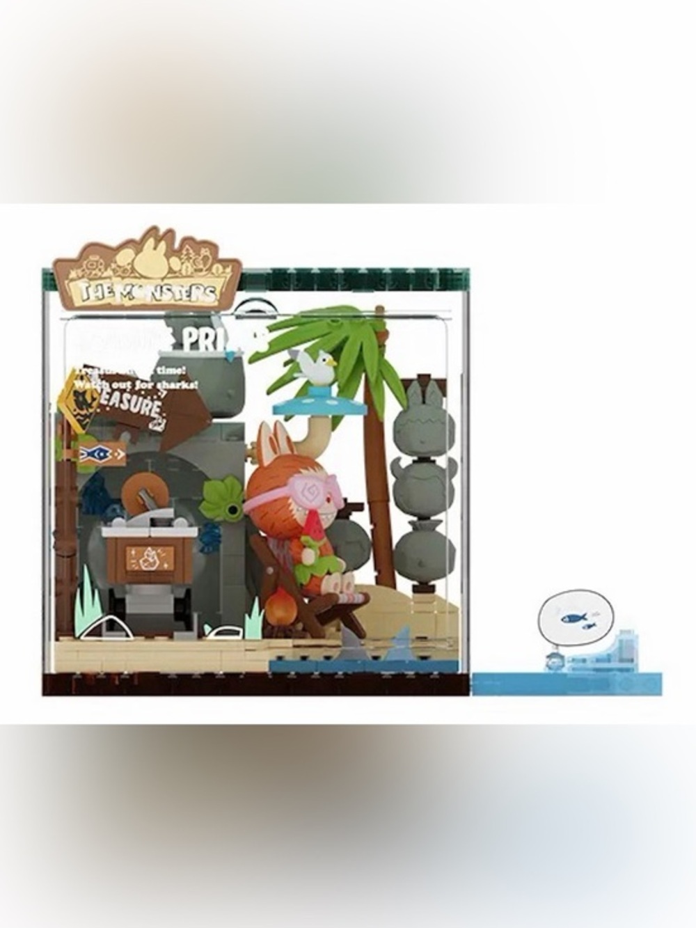 Pop Mart Pop Blocks Labubu Forest Secret Base Series Part 2‎ Seaside Prizes